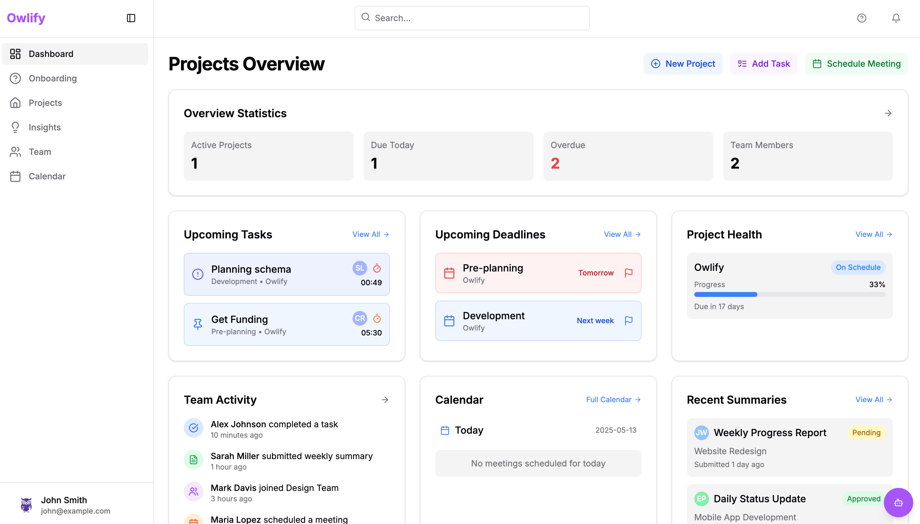 Admin Dashboard